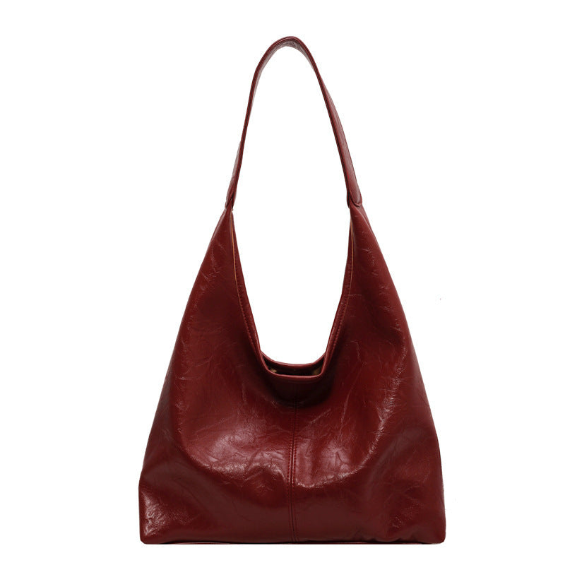 SIENNA | Schoudertas Dames β Minimalistisch Vegan Leer - Grote Shopper Bag