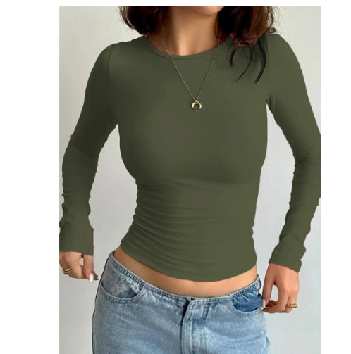 SIEN | Tijdloos T-shirt voor Dames – Lange mouwen en korte mouwen