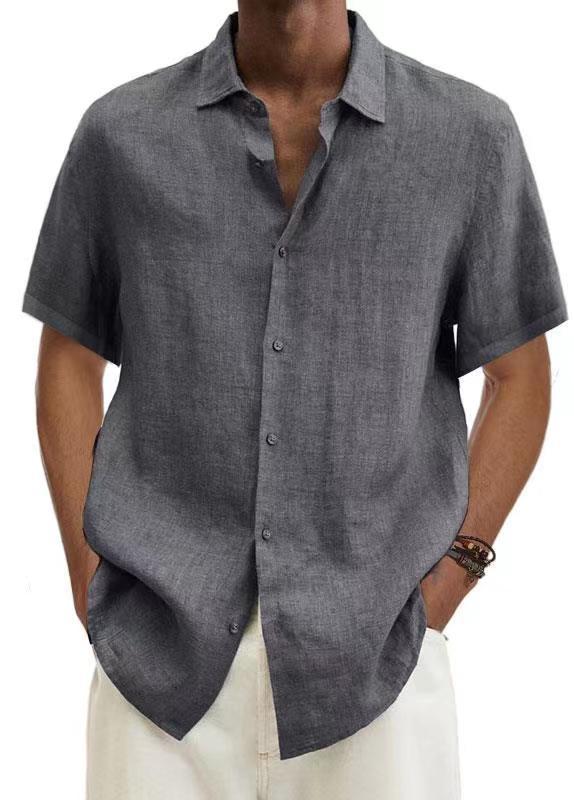 WISSE | Linnen Look Heren Overhemd – Casual Comfort in Stijl