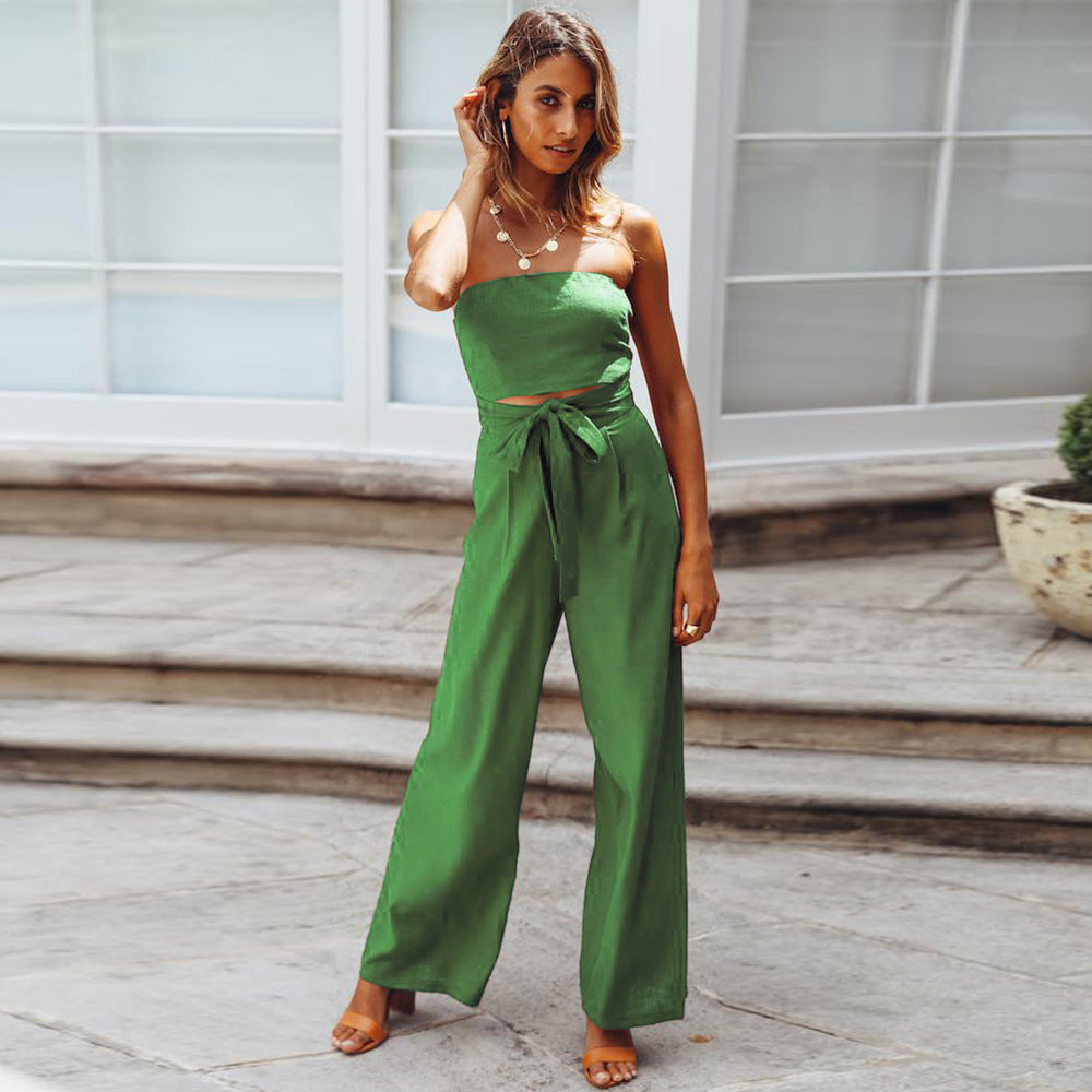 FLEUR | Strapless Jumpsuit – Elegant, Luchtig & Comfortabel