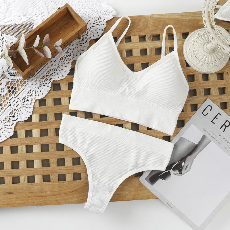 YOLANDA | Naadloze Lingerieset – Comfortabele Bralette & Slip