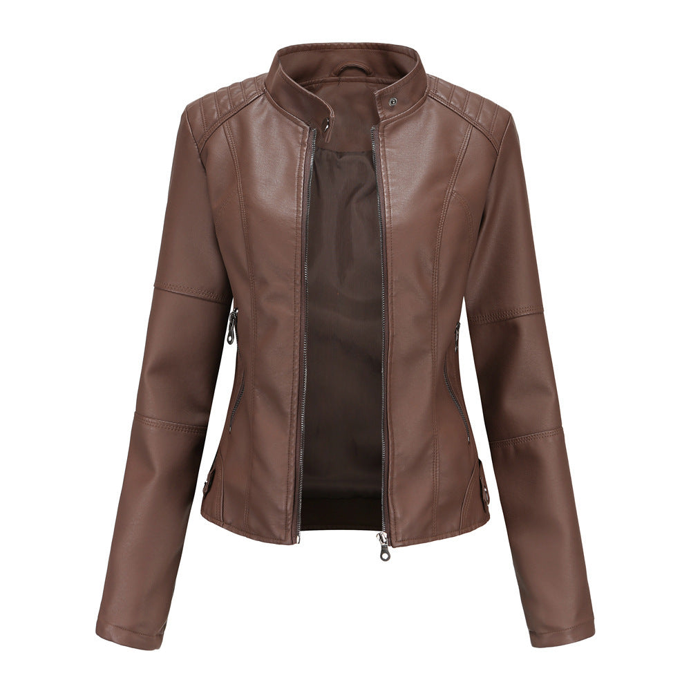 IGONE | Leren Dames Bikerjack – Stoer & Elegant | Perfecte Pasvorm & Tijdloos Design