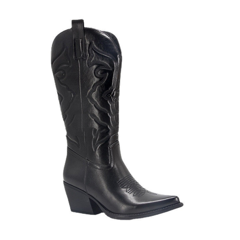 EMMA | Dames Vintage Cowboylaarzen β Stoer, Stijlvol & Comfortabel