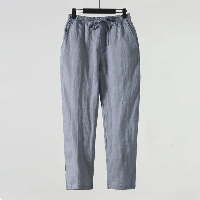 LIAM | Linnen Broek Heren Grote Maten – Comfortabel en Luchtig