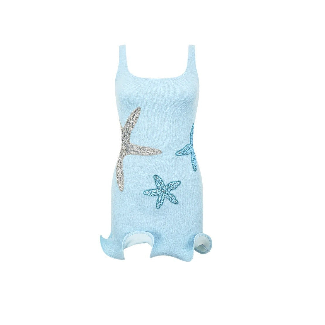 NIKITA | Sea Star Mini Jurk – Zomers & Uniek
