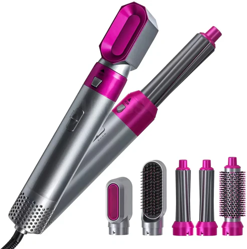 LINE | 5-in-1 Haarstyler AirWrap Pro – Föhn, Krul- en Stijltang in Eén