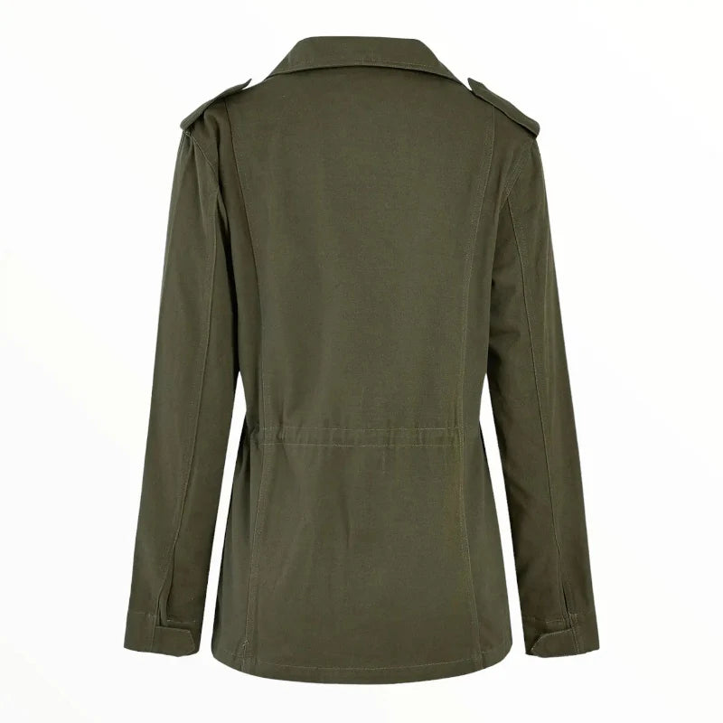 MILI | Utility Stijl Damesjack – Stoer en Praktisch