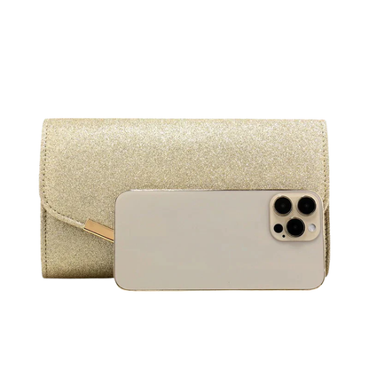GIGI Glitter Clutch Avondtas – Stijlvol en Compact voor Elke Gelegenheid