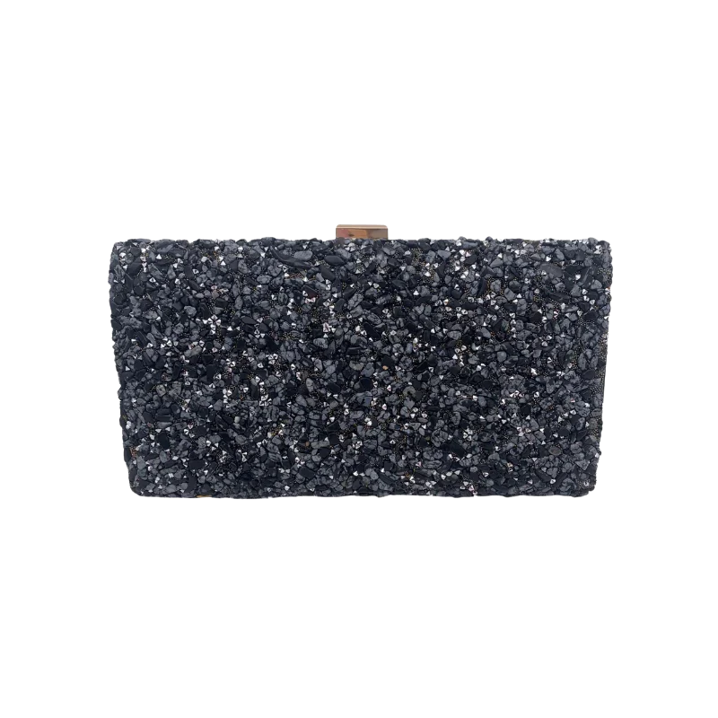 DOUTZE Glinsterende Party Clutch – Luxe Handtas met Edelsteenlook