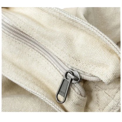 AURELIE Minimalistische Canvas Schoudertas – Ruim & Stijlvol