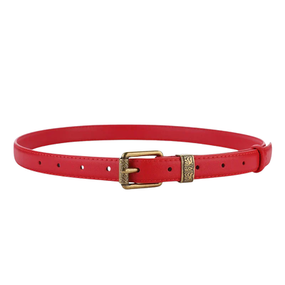 LAUREN Vintage Riem met Goudkleurige Gesp