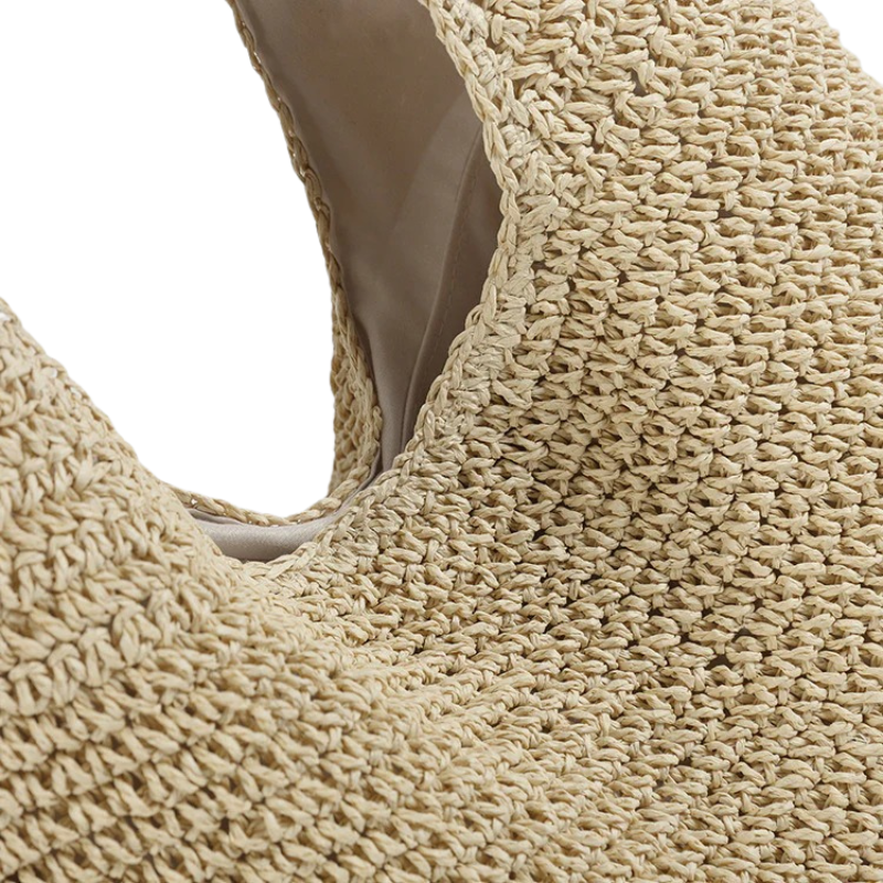 JADE Geweven Schoudertas – Licht, Trendy & Ruim