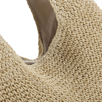 JADE Geweven Schoudertas – Licht, Trendy & Ruim