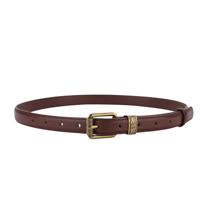 LAUREN Vintage Riem met Goudkleurige Gesp