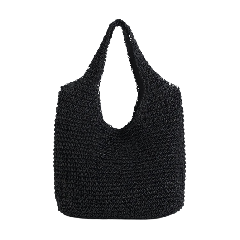 JADE Geweven Schoudertas – Licht, Trendy & Ruim