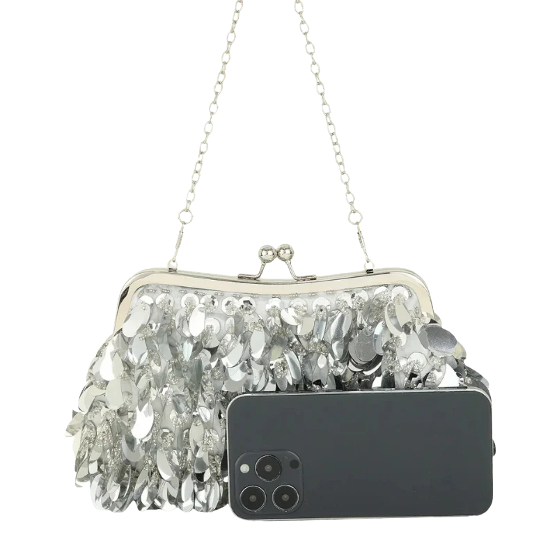 SOOF Glitter Handtas – Feestelijke Blikvanger met Luxe Afwerking