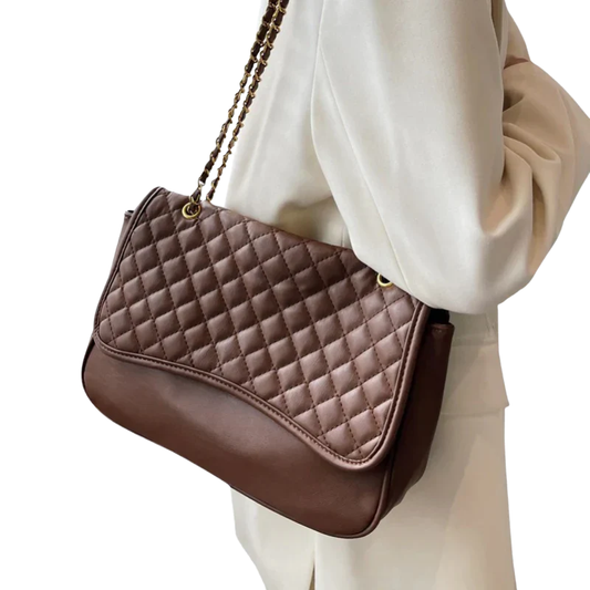 FEM Gewatteerde Schoudertas Dames – Luxe Crossbody Tas