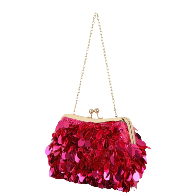 SOOF Glitter Handtas – Feestelijke Blikvanger met Luxe Afwerking