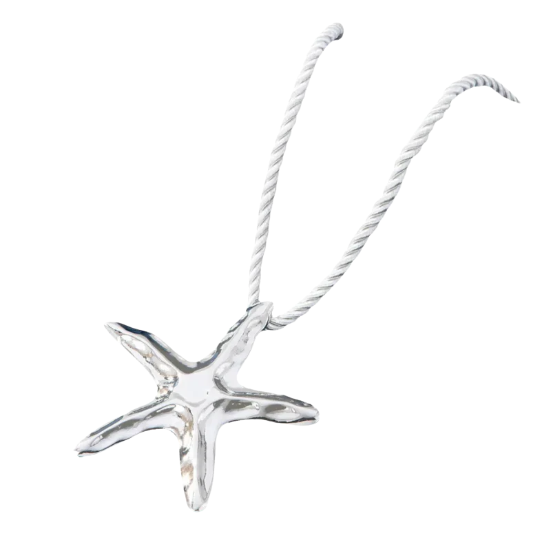 NIENE Statement Zeester Ketting – Zomers Eyecatcher in Goud of Zilver