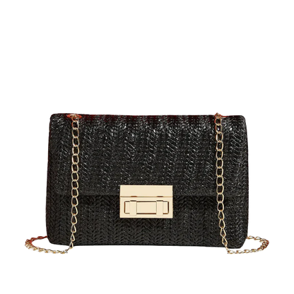 ELLA Rainbow Chic Clutch – Vrolijke Elegantie met Gouden Details