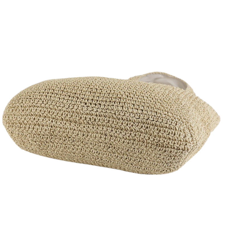 JADE Geweven Schoudertas – Licht, Trendy & Ruim