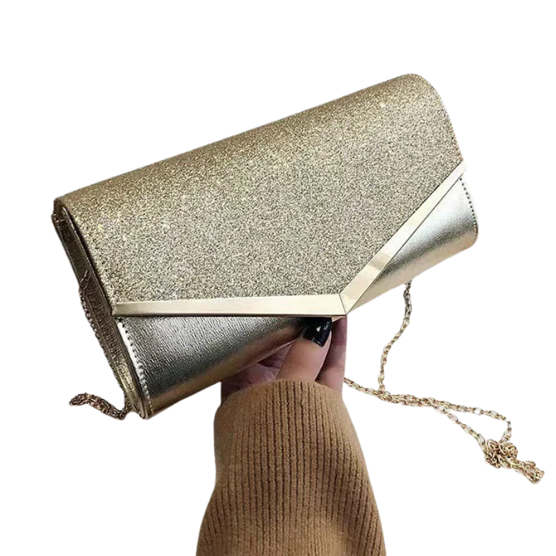 LYNN Glitter Envelope Clutch – Elegant & Feestelijk