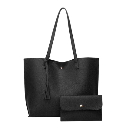 KATE Luxe Tote Bag – Minimalistisch & Praktisch in Zwart of Groen