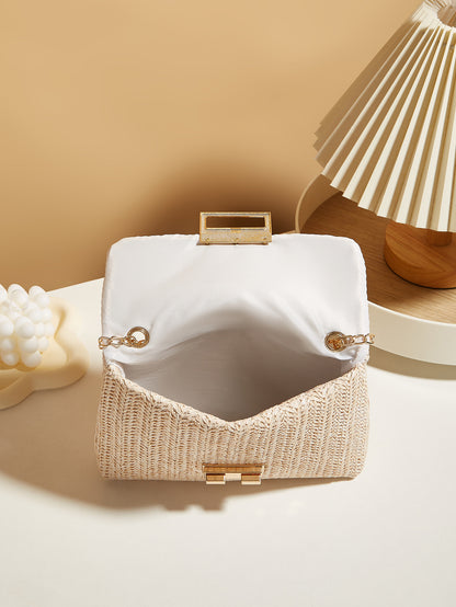 MARI | Rieten Crossbody Tas – Lichtgewicht Elegantie voor Elke Zomerlook