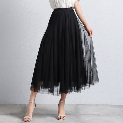 JANA | Tule Maxi Rok – Luchtige Gelaagde Rok voor Dames
