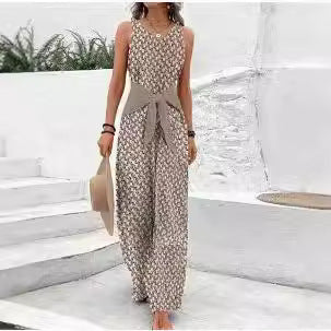 FLORRIE | Bohemian Print Jumpsuit – Comfort meets Chic