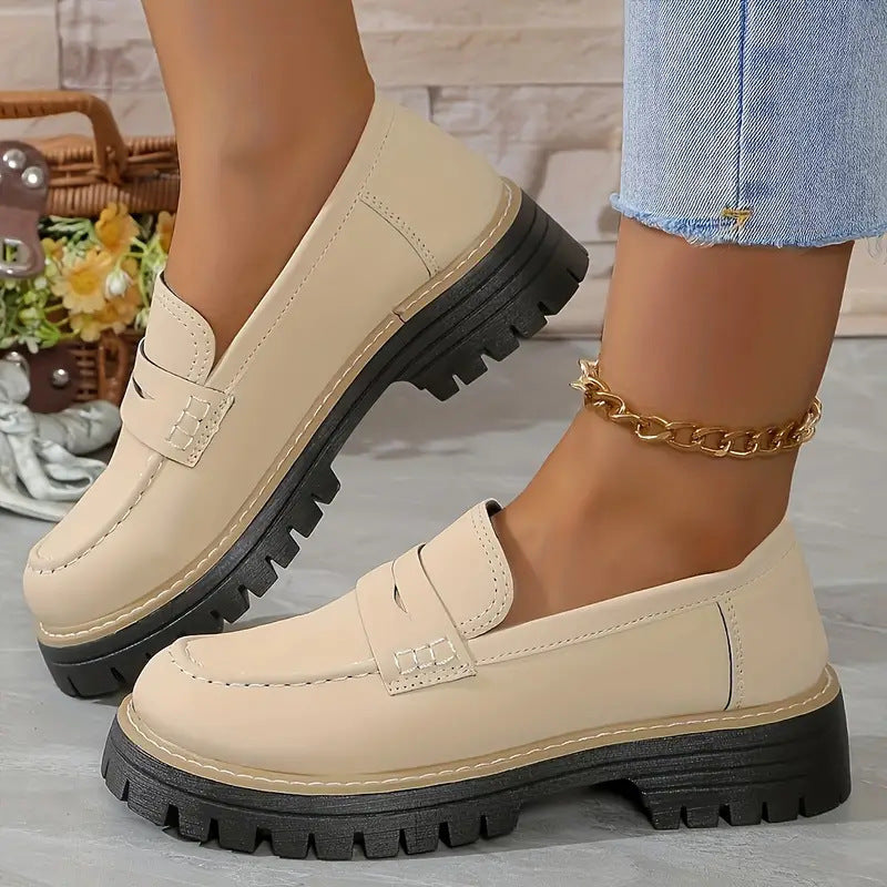 CLEO | Chunky Loafers Dames – Trendy & Comfortabel