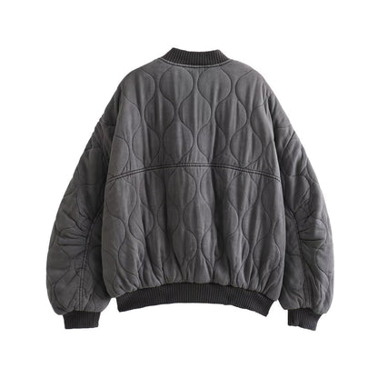 JACKY | Gewatteerde Bomberjack – Stoer, Warm & Oversized Comfort