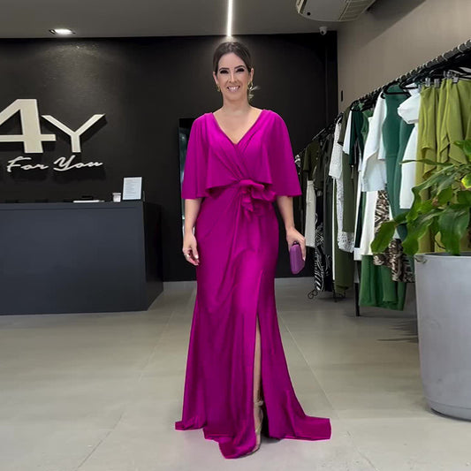 ALLESIA | Elegante Maxi Jurk met Ceintuur – Tijdloze Klasse voor Elk Lichaamstype