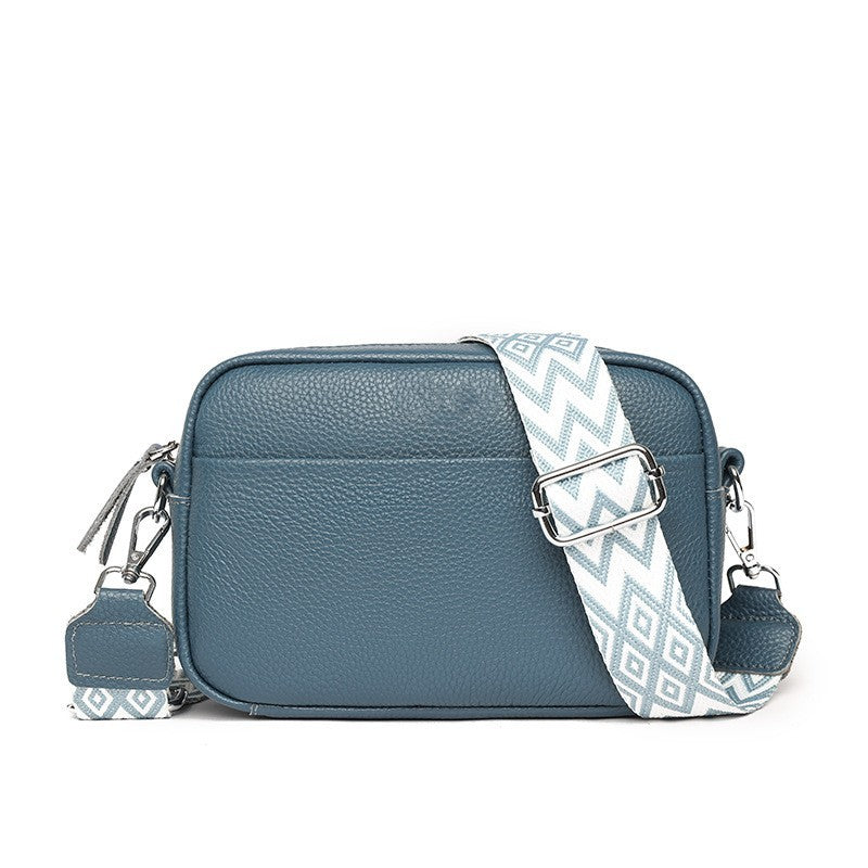 FABIA | Crossbody Tas met Grafische Schouderband – Trendy & Praktisch