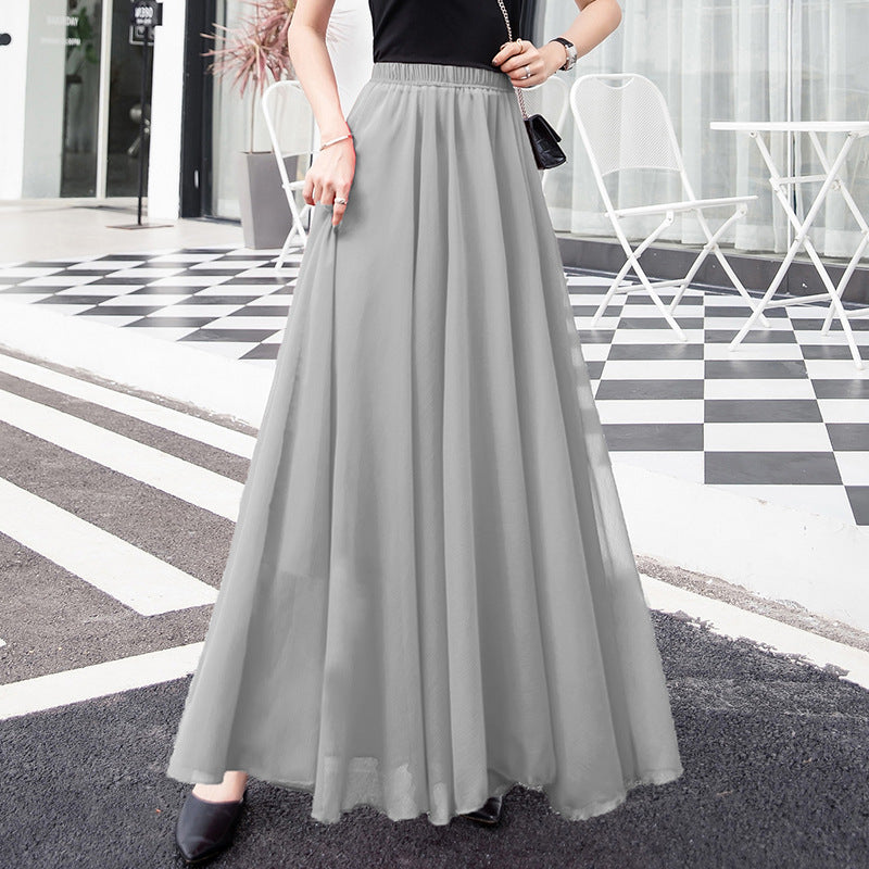 ALEXANDRA | Tule Maxi Rok – Zomerse Lange Rok met Volume