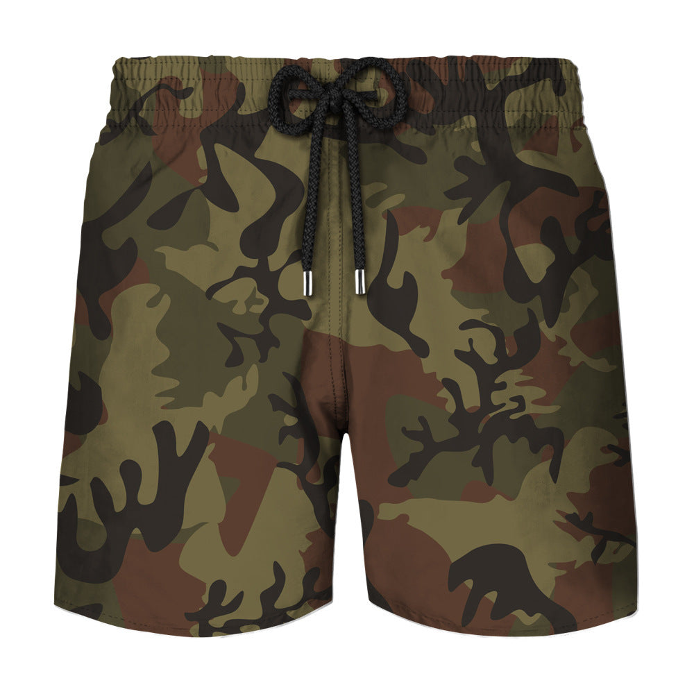 MILO | Camouflage Zwembroek – Stoer, Comfortabel & Perfect voor de Zomer!