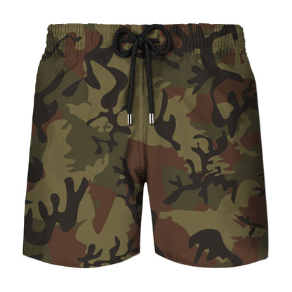 MILO | Camouflage Zwembroek – Stoer, Comfortabel & Perfect voor de Zomer!