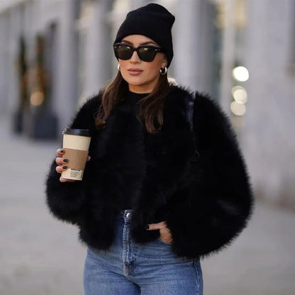 ELIZE | Faux Fur Jas – Luxe Warmte & Statement Stijl in Één