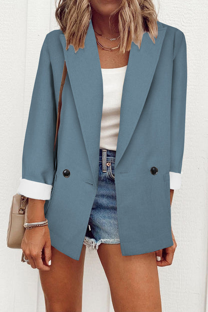NICI BLAZER | Dames oversized blazer met Knoopdetail – in Meerdere Kleuren