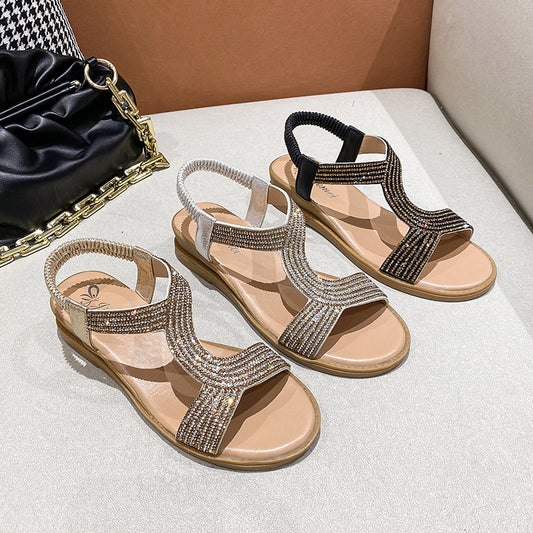 ALANA | Strass Sandalen – Comfort & Glamour in Eén