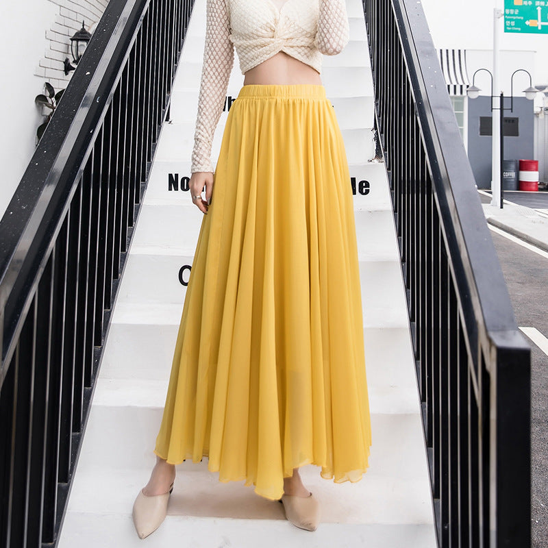 ALEXANDRA | Tule Maxi Rok – Zomerse Lange Rok met Volume