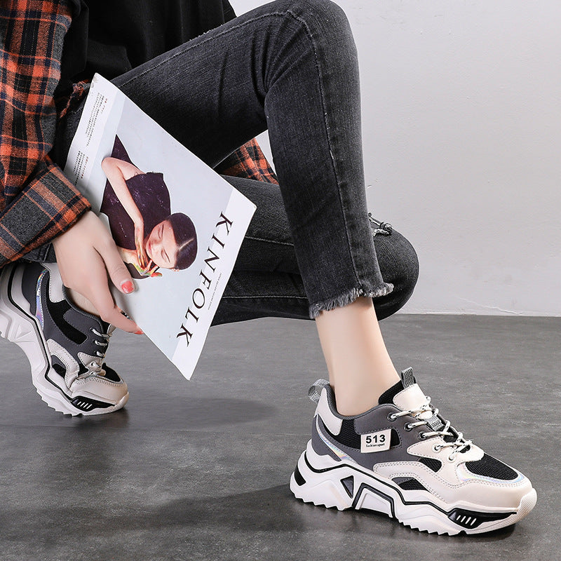 KIKKA | Chunky Dames Sneakers – Sportieve Mode-Sneaker