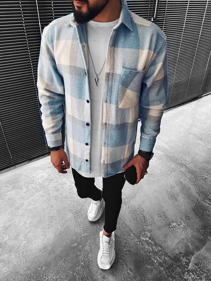 ROBERT | Trendy Heren Overhemd – Stijlvol & Comfortabel