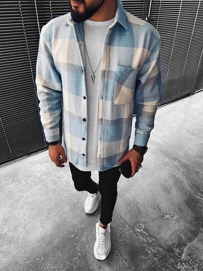 ROBERT | Trendy Heren Overhemd – Stijlvol & Comfortabel