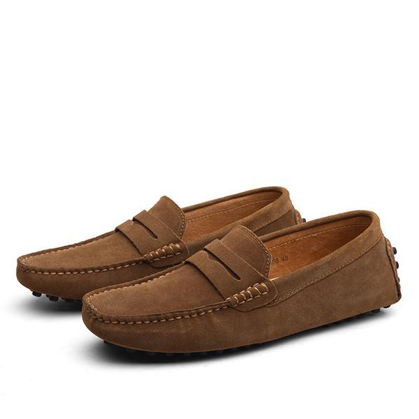 MILANO | Heren Loafers  – Suède Instappers met Comfortzool