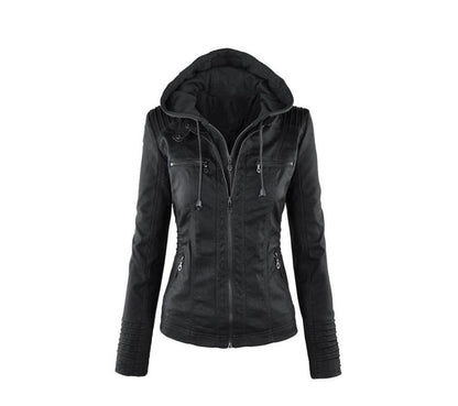 ANNA | Leren Zomerjas voor Dames – Luxe, Stijlvol & Comfortabel