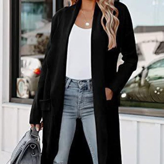 KEE | Chique Lange Cardigan – Perfecte Vrouwelijke Look voor Elk Seizoen!