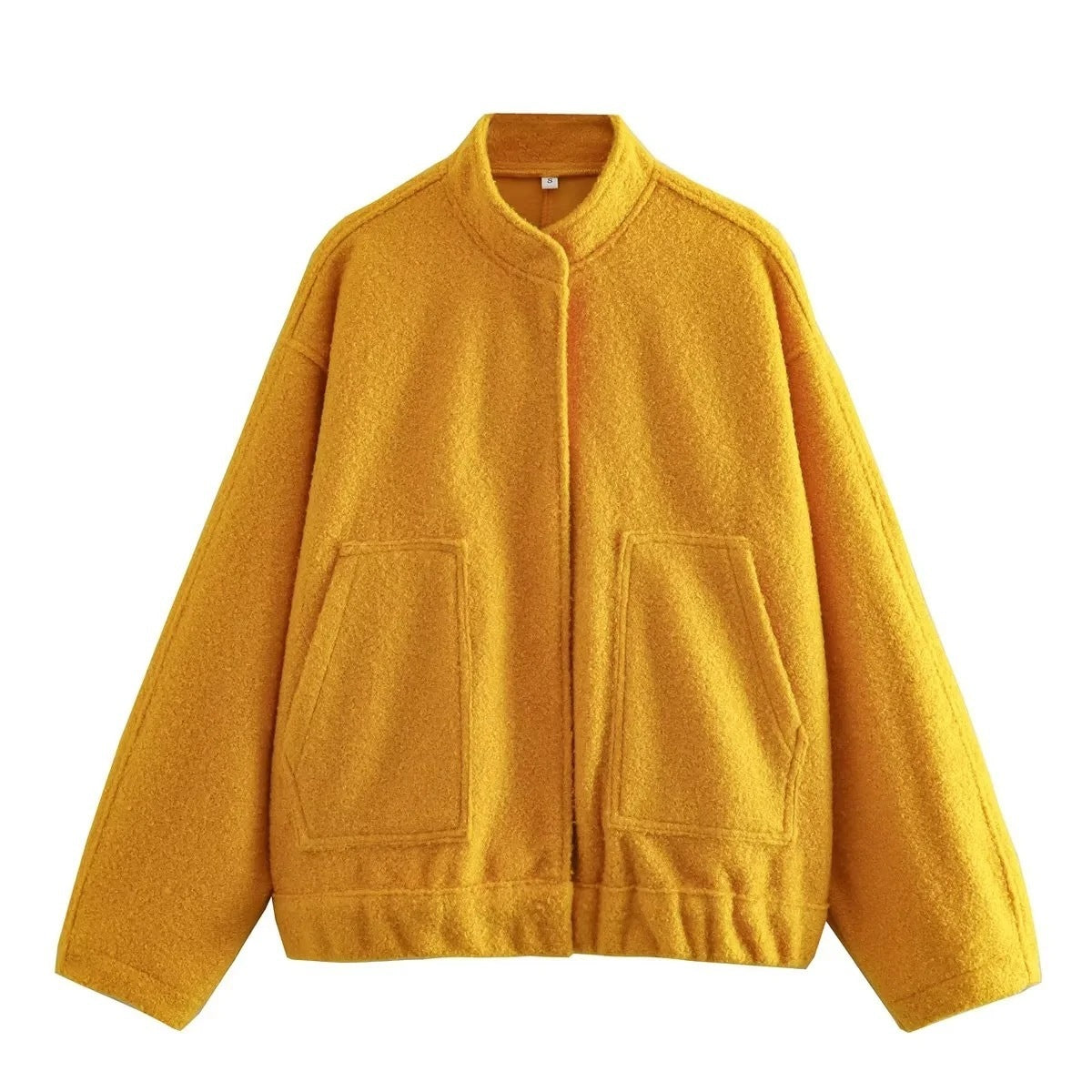 SOFIA | Oversized Damesjas – Trendy Bouclé Look voor Voorjaar & Winter
