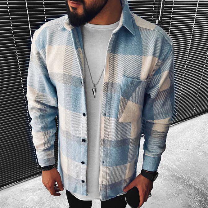 ROBERT | Trendy Heren Overhemd – Stijlvol & Comfortabel