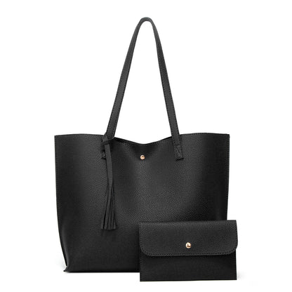 HELEN | Luxe Tote Bag – Minimalistisch & Praktisch in Zwart of Groen